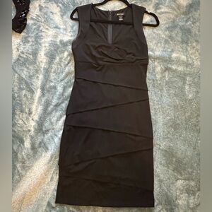 White House Black Market Black Mini Dress